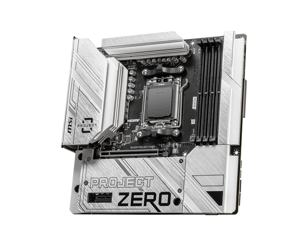 MSI B650M PROJECT ZERO MOTHERBOARD – TechCure India