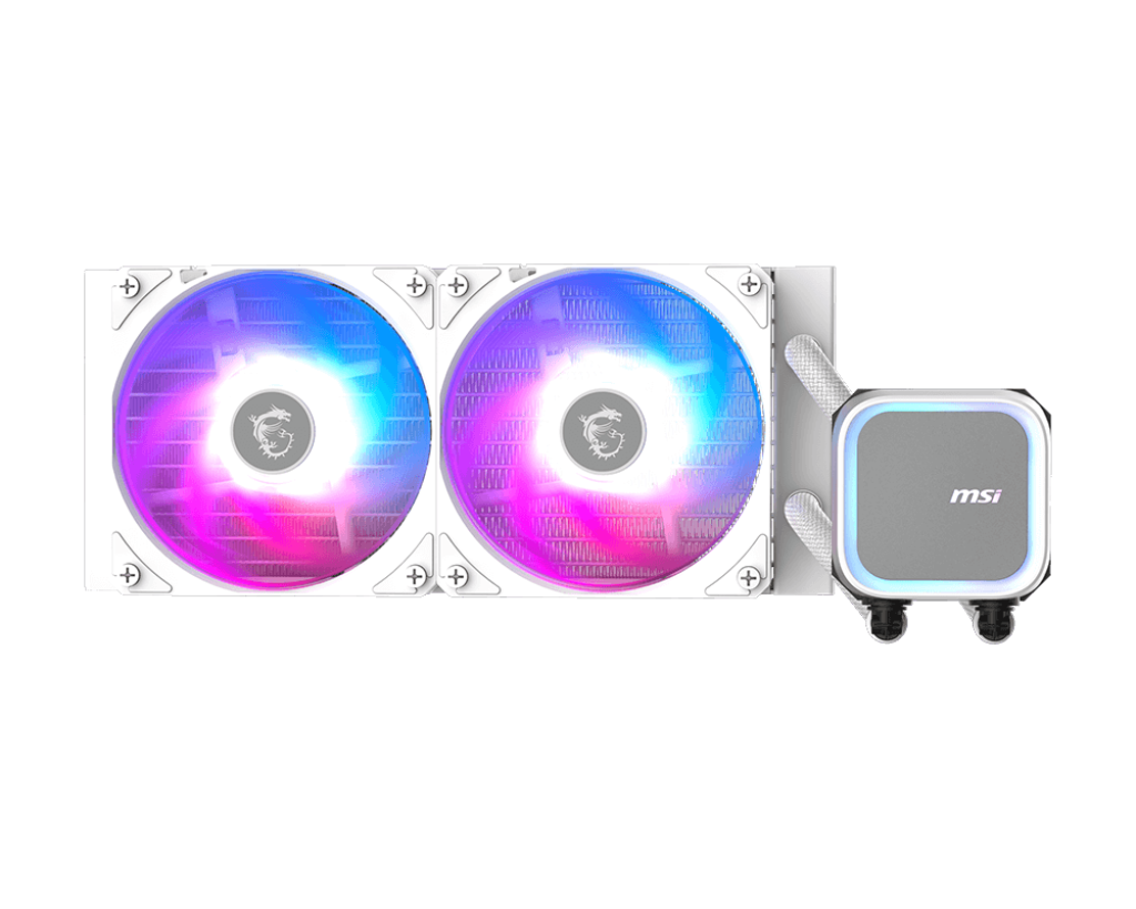 MSI MAG CORELIQUID A13 240 AIO CPU LIQUID COOLER - WHITE – TechCure India