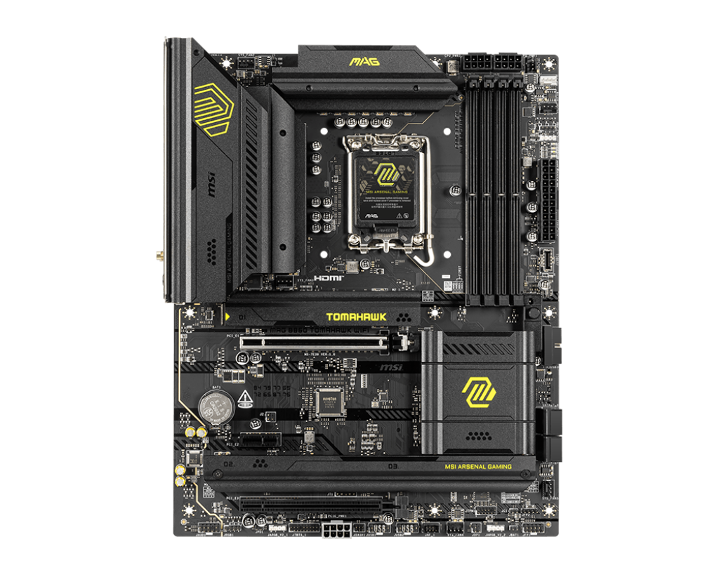 MSI MAG B860 TOMAHAWK WIFI MOTHERBOARD – TechCure India