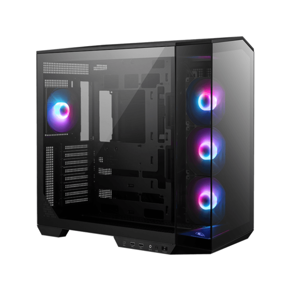 MSI MAG PANO 100R PZ ATX Mid Tower Cabinet (Black) – TechCure India