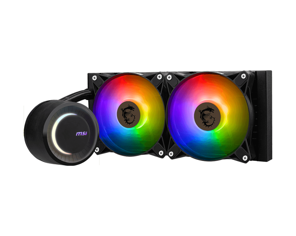 MSI MAG CORELIQUID E240 AIO CPU LIQUID COOLER BLACK – TechCure India