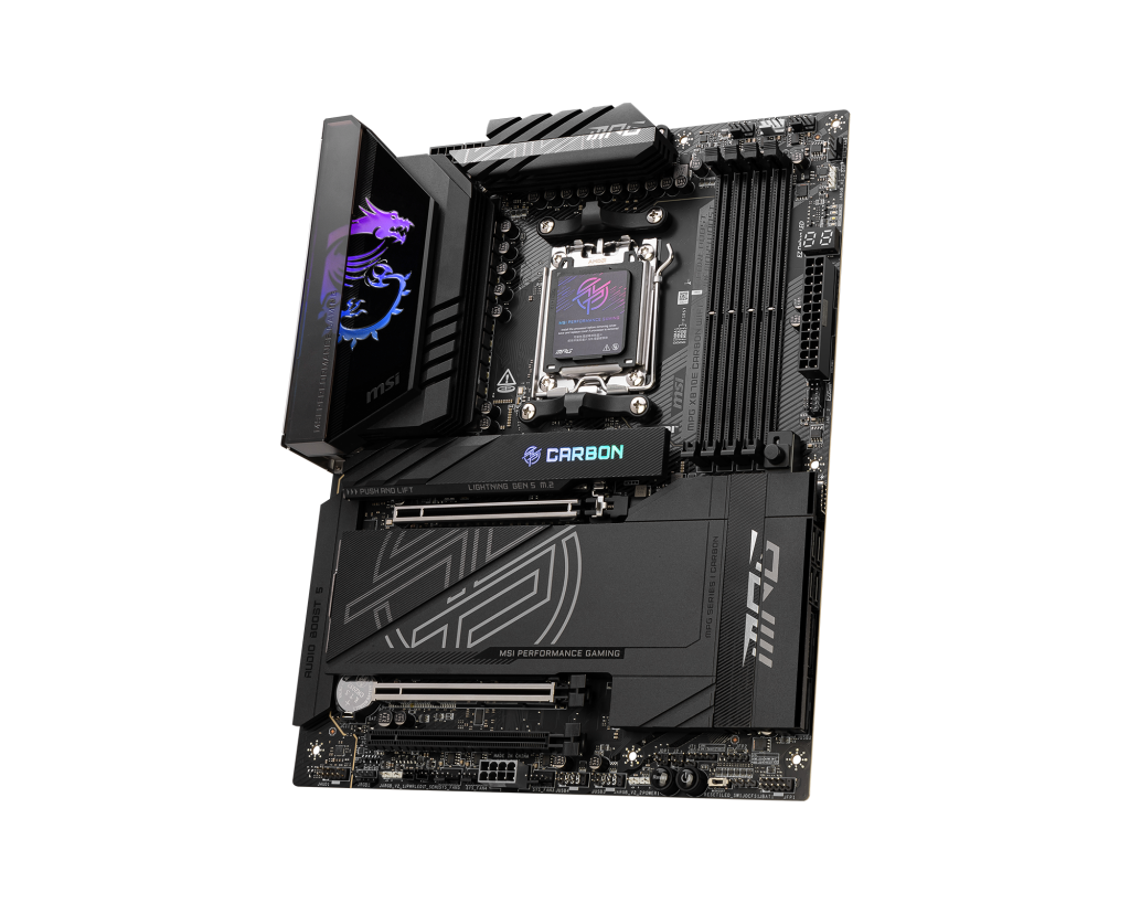 MSI MPG X870E CARBON WIFI MOTHERBOARD – TechCure India