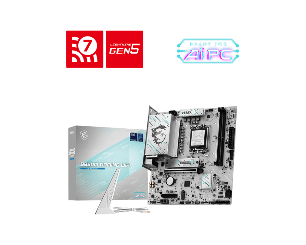 MSI B860M GAMING WIFI Motherboards – TechCure India