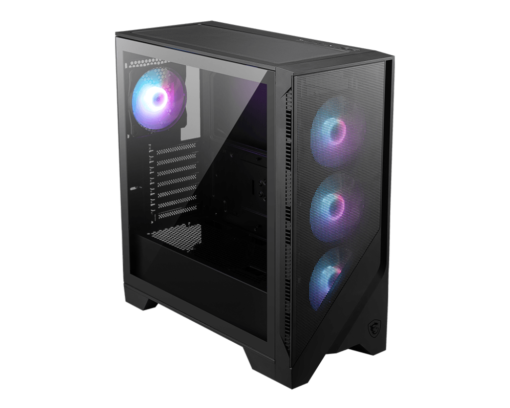MSI MAG FORGE 321R AIRFLOW (ATX) MID TOWER CABINET (BLACK) – TechCure India