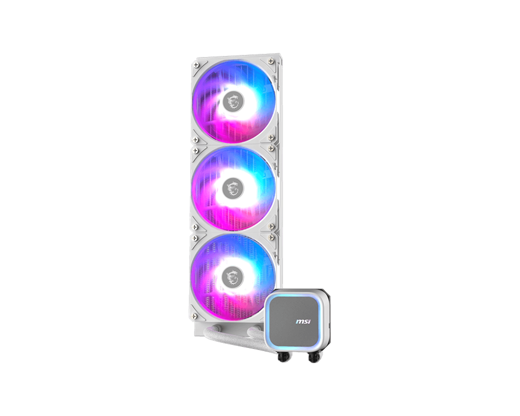 MSI MAG CORELIQUID A13 360 ARGB CPU LIQUID COOLER (WHITE) – TechCure India