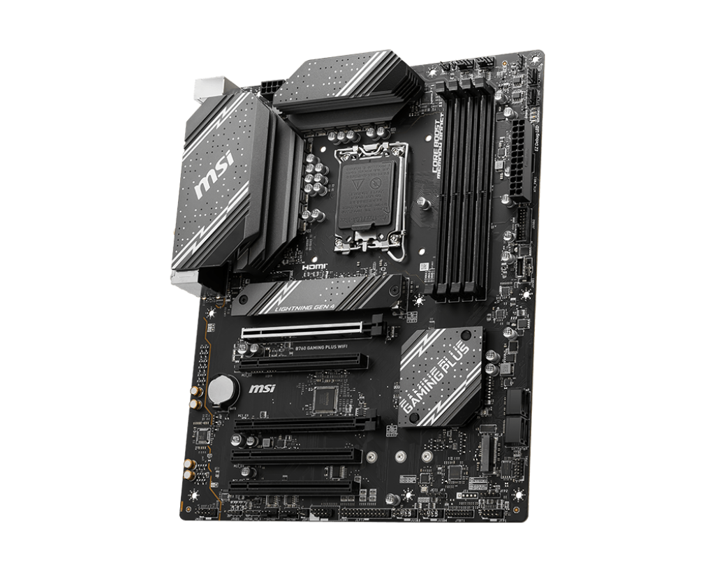 MSI B760 GAMING PLUS WIFI MOTHERBOARD – TechCure India