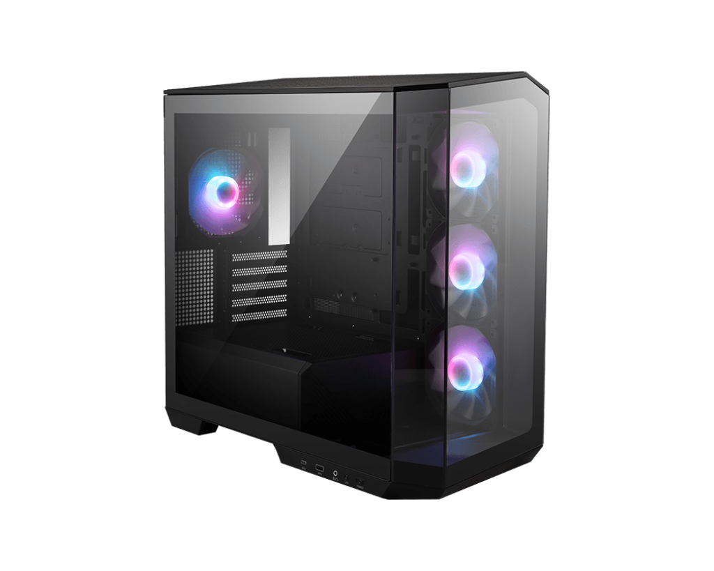 MSI MAG PANO M100R PZ ARGB M-ATX MID TOWER CABINET BLACK – TechCure India