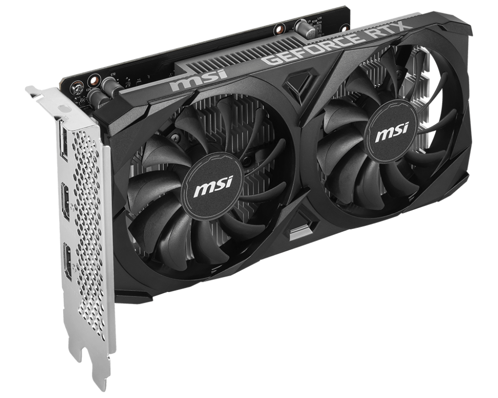 MSI GeForce RTX 3050 VENTUS 2X E 6G OC 6 GB Graphic Card – TechCure India