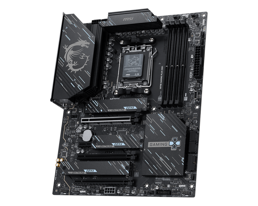 MSI X870E GAMING PLUS WIFI ATX MOTHERBOARD – TechCure India