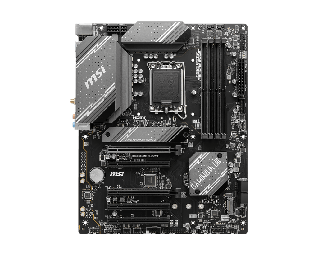 MSI B760 GAMING PLUS WIFI MOTHERBOARD – TechCure India