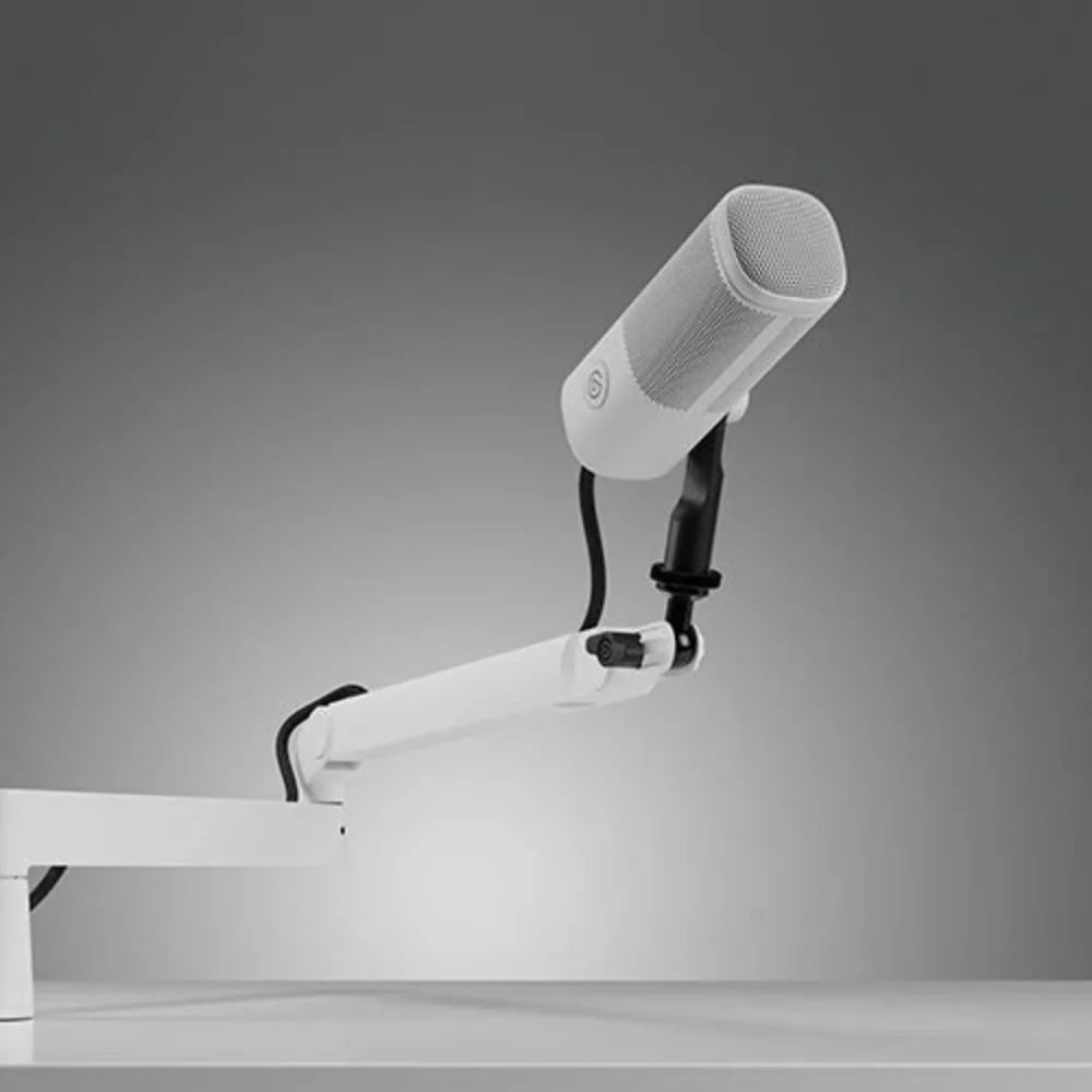ELGATO Wave Low Profile Mic Arm ( White ) – TechCure India