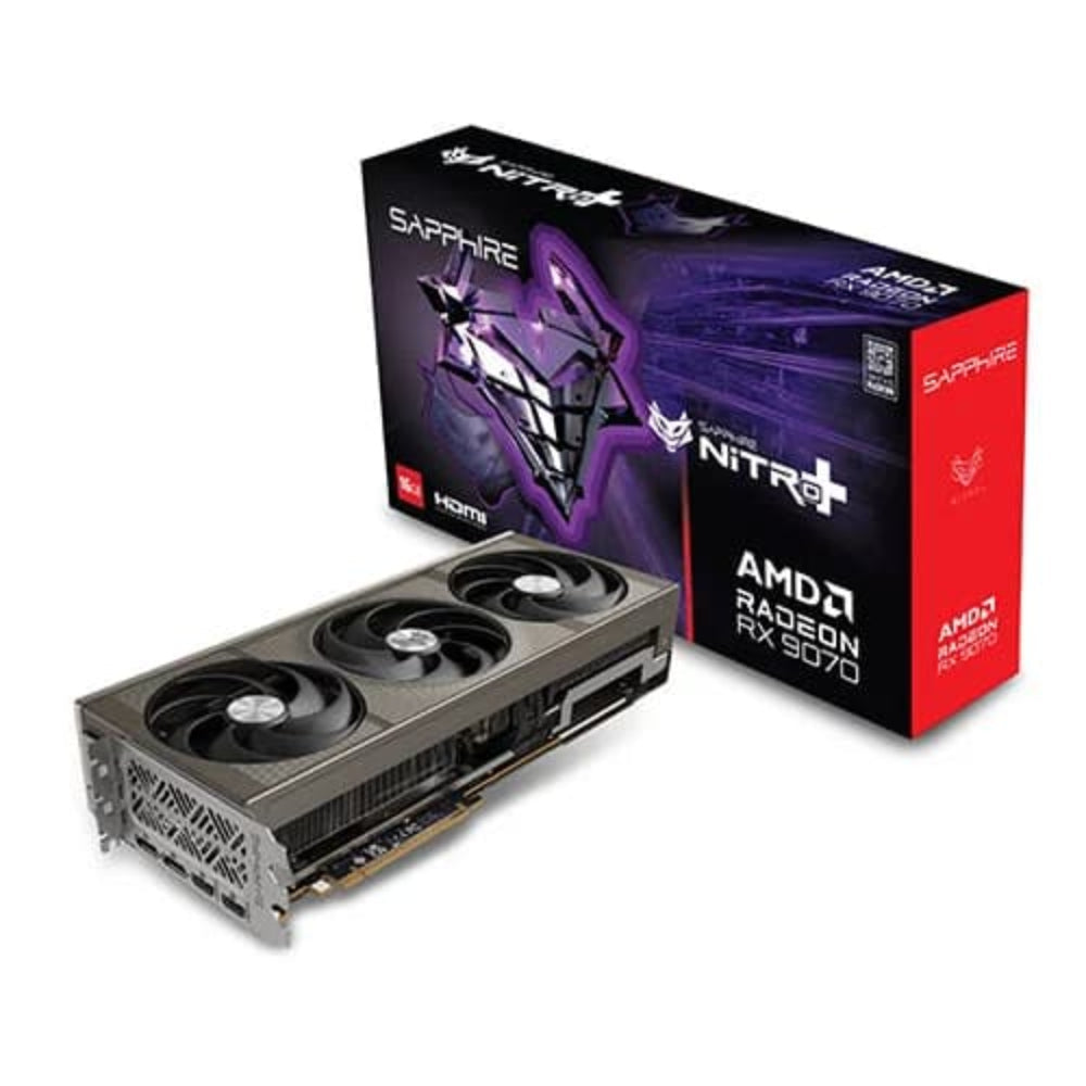 SAPPHIRE Radeon Nitro+ RX 9070 OC 16GB AMD Graphic Card – TechCure India