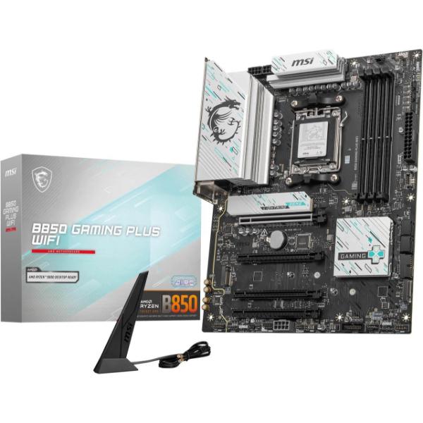 MSI B850 Gaming Plus WIFI 7 ATX Motherboard – TechCure India