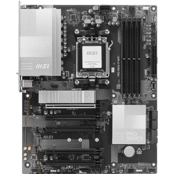 MSI PRO B840-P WiFi 7 AM5 DDR5 ATX Motherboard – TechCure India