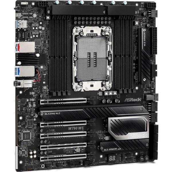 ASRock W790 WS R2.0 LGA 4677 Intel W790 E-ATX Motherboard – TechCure India