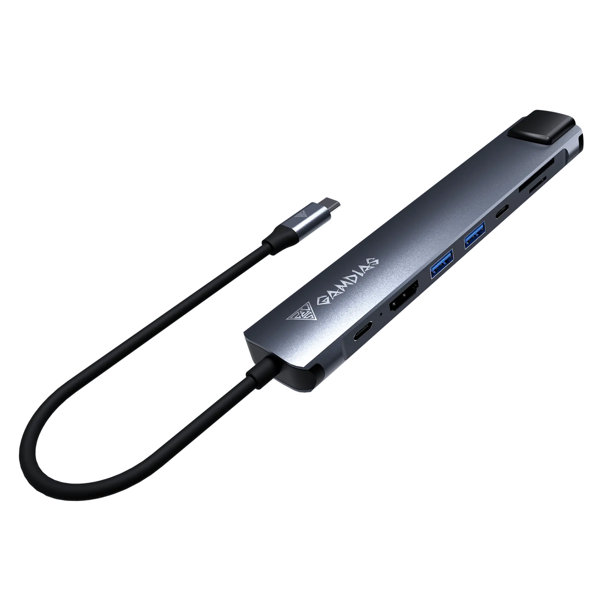 Gamdias MERCURY M1-800 8-IN-1 EXPANSION HUB – TechCure India