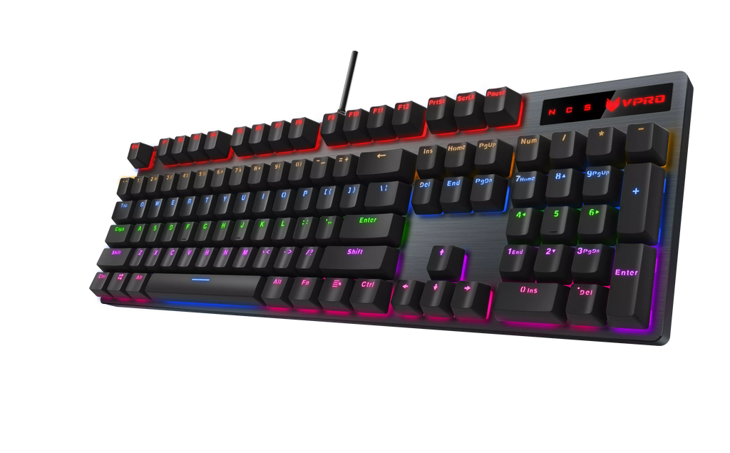 RAPOO V500PRO-87 TKL MECHANICAL GAMING KEYBOARD – TechCure India