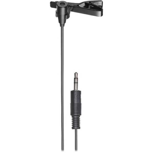 Audio Technica ATR3350XiS Omnidirectional Condenser Lavalier Microphone for Smartphones – TechCure India