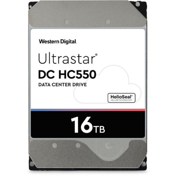 Western Digital Ultrastar DC HC550 16TB 3.5 inch Data Center SATA Hard Drive – TechCure India