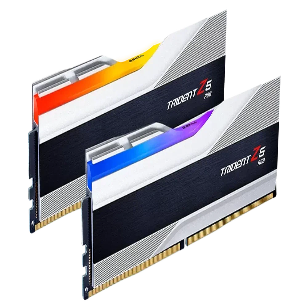 G.SKILL Trident Z5 RGB 64GB (32GBX2) 6000Mhz DDR5 Ram (White) ( CL30 ) - 2