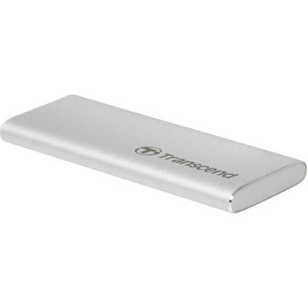 Transcend 500GB ESD260C USB 3.2 Gen 2 Type-C Portable Solid-State Drive (Silver) – TechCure India