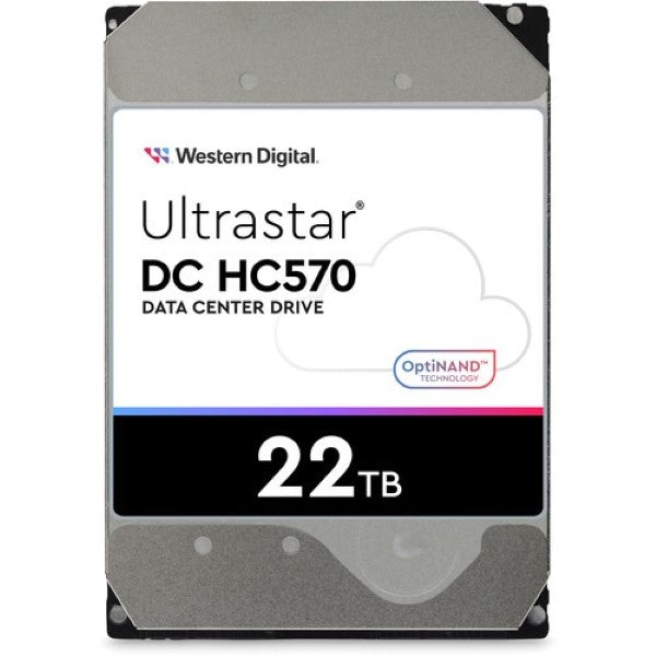 Western Digital Ultrastar DC HC570 22TB 3.5 inch Data Center SATA Hard Drive – TechCure India
