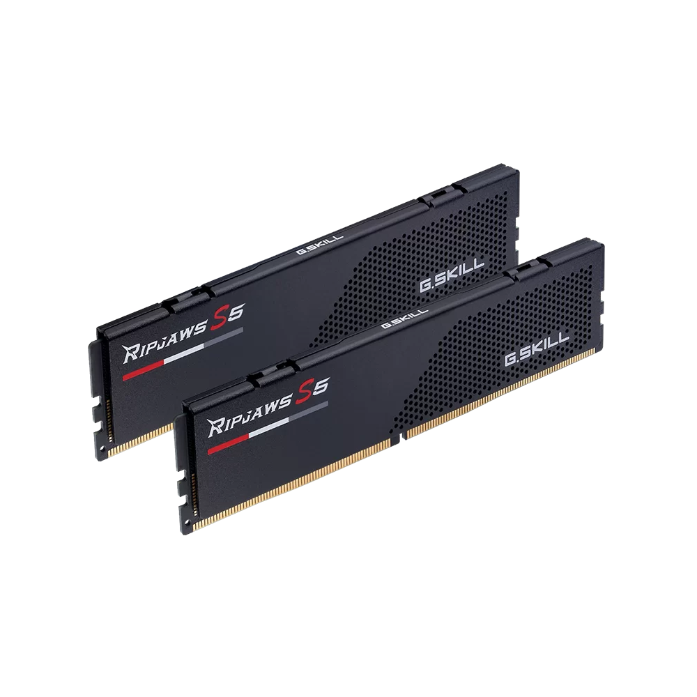 G.SKILL Ripjaws S5 64GB ( 32GBx2 ) 6000MHz DDR5 RAM ( Black ) ( CL36 ) - 2