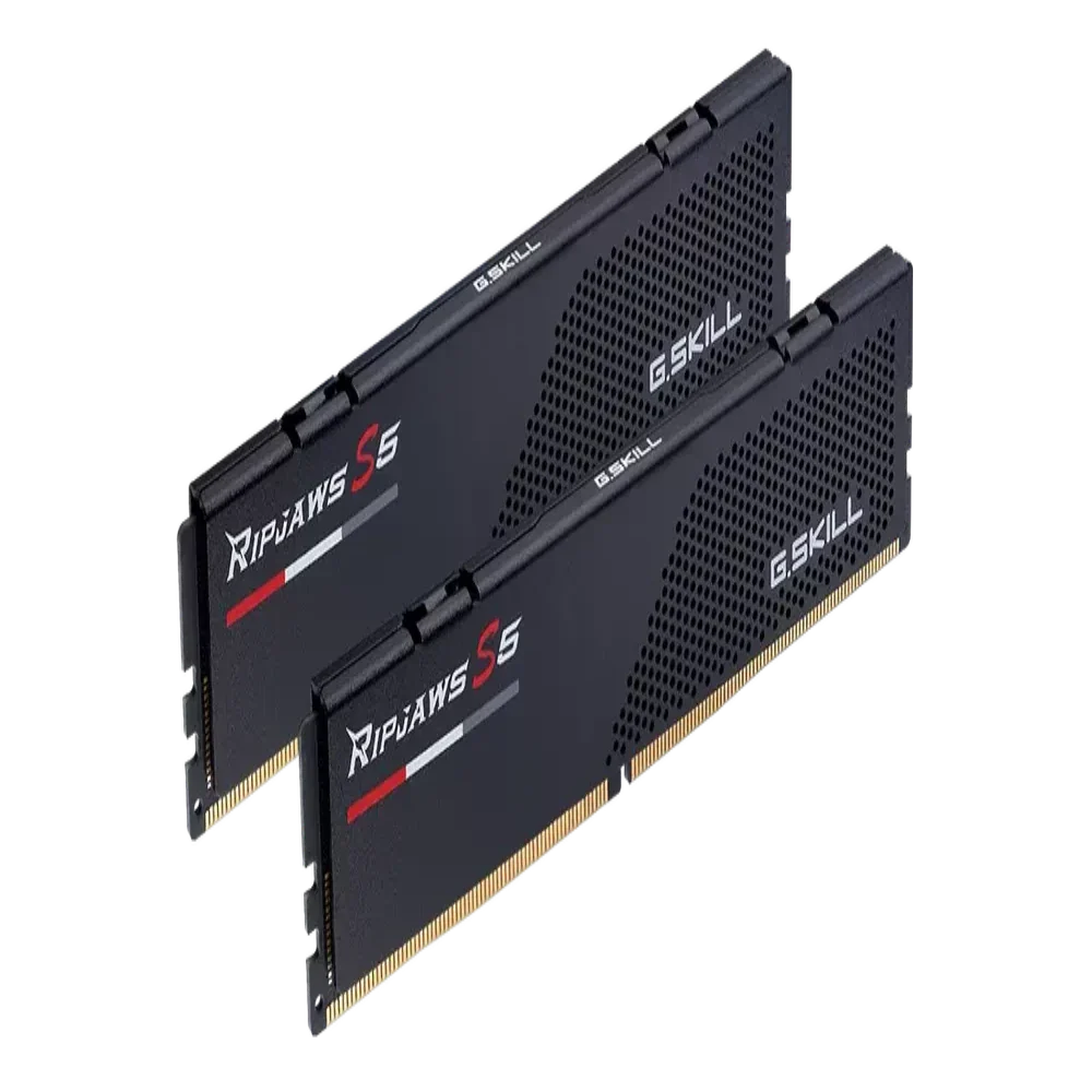 G.SKILL Ripjaws S5 64GB ( 32GB X 2 ) 6400MHz DDR5 Ram (Black) ( CL32 ) - 2
