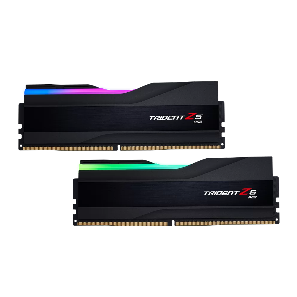 G.SKILL Trident Z5 RGB 96GB ( 48GBx2 ) 6800MHz DDR5 RAM ( Black ) ( CL34 ) - 2