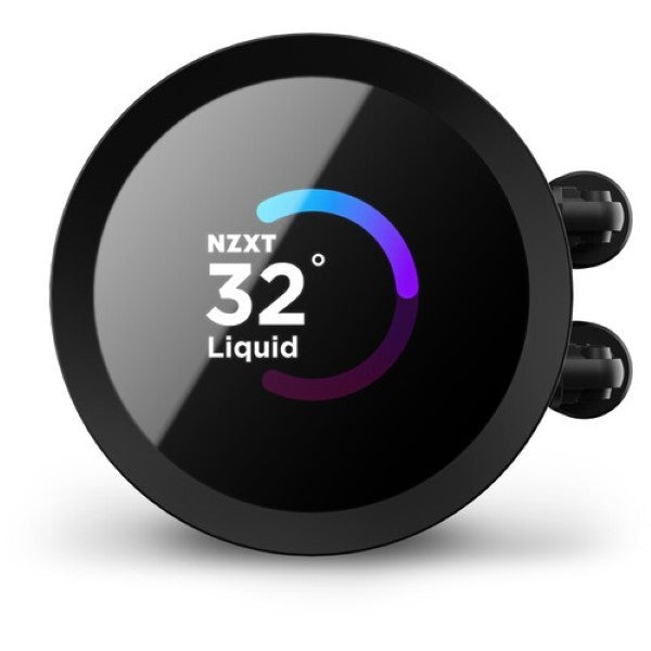 NZXT Kraken 240 RGB 240mm AIO Liquid Cpu Cooler - Black – TechCure India