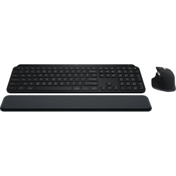 Logitech MX Keys S Combo Wireless Keyboard and Mouse with Wrist rest – TechCure India