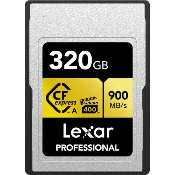 Lexar 320GB Professional CFexpress Type A Card GOLD Series – TechCure India