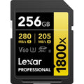 Lexar 256GB Professional 1800x SDXC UHS-II Memory Card (GOLD Series) – TechCure India