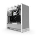 NZXT H5 FLOW COMPACT MID TOWER ATX CABINET WHITE (CC-H52FW-01) – TechCure India