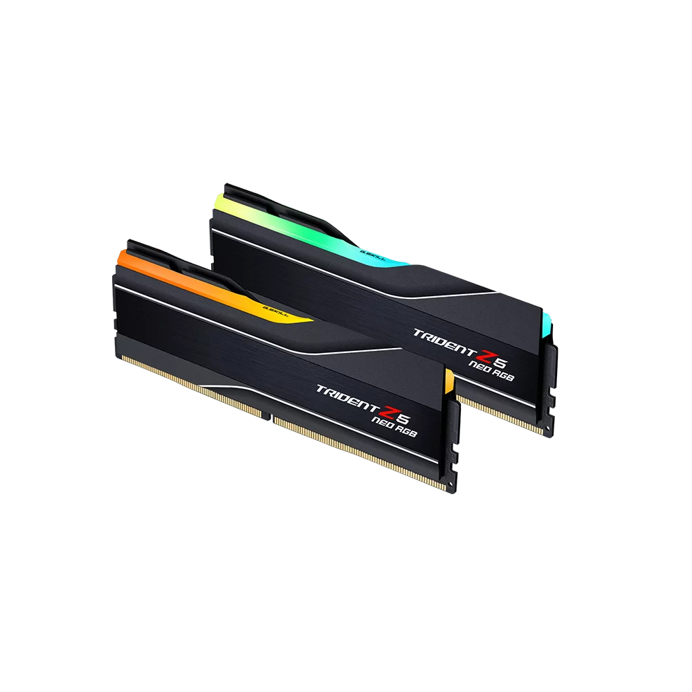 G.SKILL Trident Z5 Neo RGB 64GB (32GB x 2 ) 6000MHz DDR5 RAM ( Matte Black ) ( CL30 ) - 2