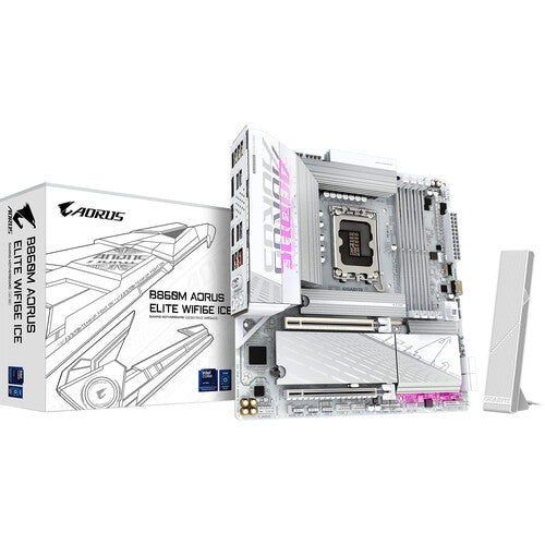 GIGABYTE B860M Aorus Elite ICE Wifi6 DDR5 Intel Motherboard – TechCure India