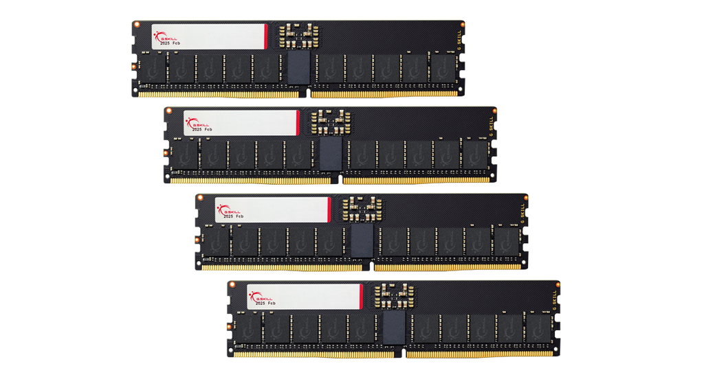 GSkill T5 Neo 256GB (64GBx4) DDR5 ECC RDIMM 6400 Mhz CL36 Ram F5-6400R3644E64GQ4-T5N – TechCure India