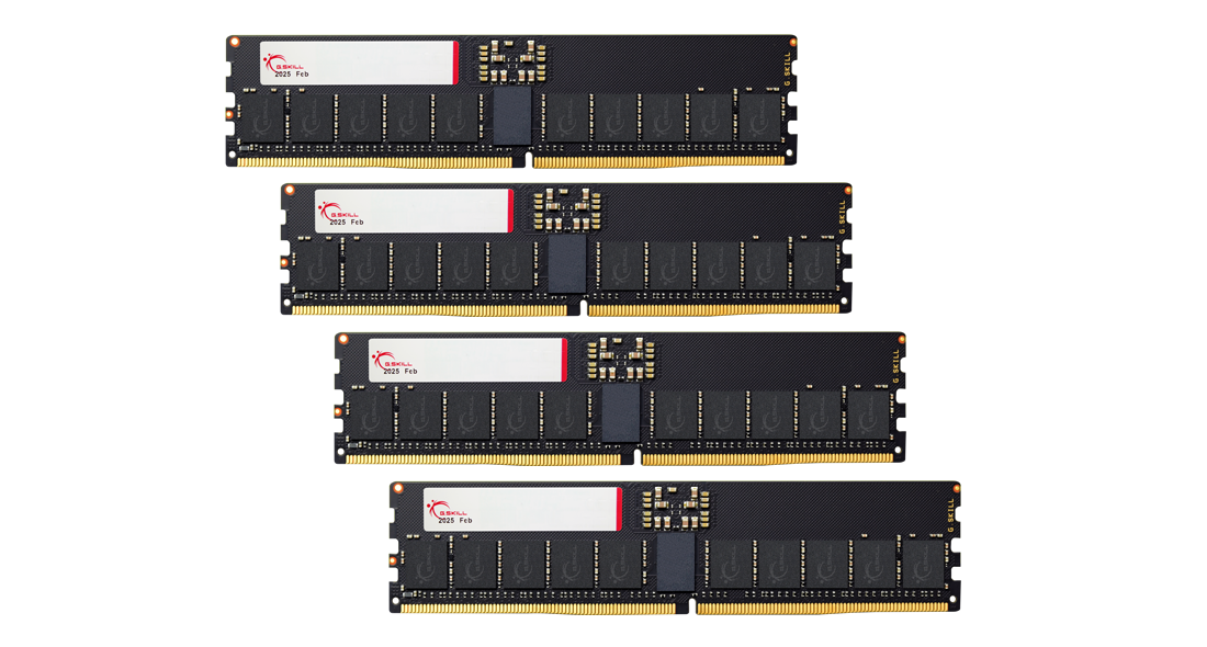 GSkill T5 Neo 256GB (64GBx4) DDR5 ECC RDIMM 6400 Mhz CL36 Ram F5-6400R3644E64GQ4-T5N – TechCure India