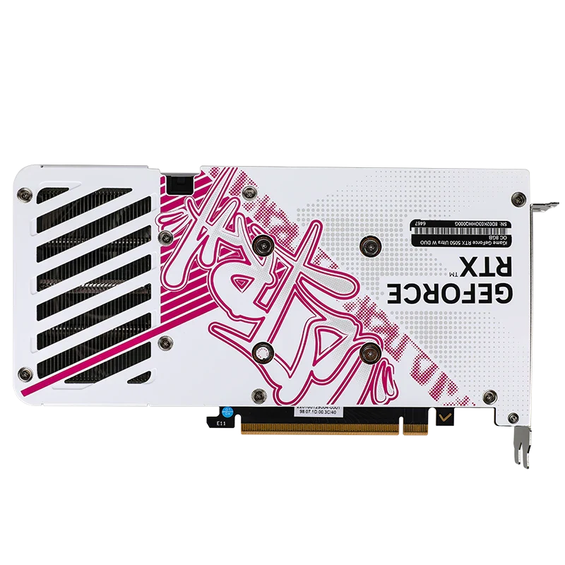 COLORFUL iGame GeForce RTX 5050 Ultra W Duo OC 8GB-V White NVIDIA Graphic Card - 5