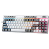 REDRAGON SE K655 Magicwand RGB 75% Wired Gaming Keyboard ( White/ Grey ) ( Linear Red Switch )