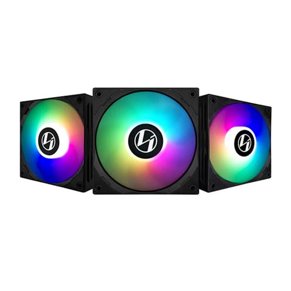 LIAN LI ST120 CABINET FAN TRIPLE PACK KIT BLACK G99.ST1203B.IN – TechCure India