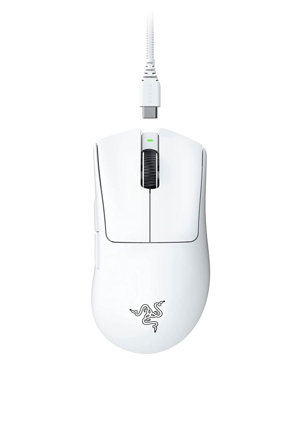 RAZER DEATHADDER V3 PRO WIRELESS GAMING MOUSE WHITE RZ01-04630200-R3A1 – TechCure India