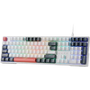 REDRAGON Trundle K668 RGB Full Size Wired Mechanical Gaming Keyboard ( White ) ( Linear Red Switch )