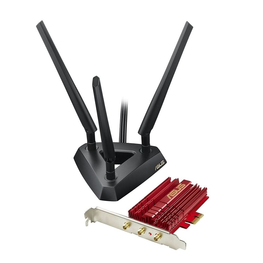 ASUS AC1900 PCE AC68 DUAL-BAND WIRELESS PCI-E LAN CARD – TechCure India