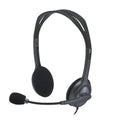 LOGITECH H111 WIRED HEADPHONES WITH MIC – TechCure India