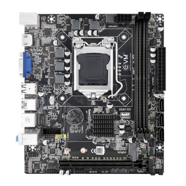 EVM EVMH310 DDR4 Motherboard With Nvme Slot – TechCure India