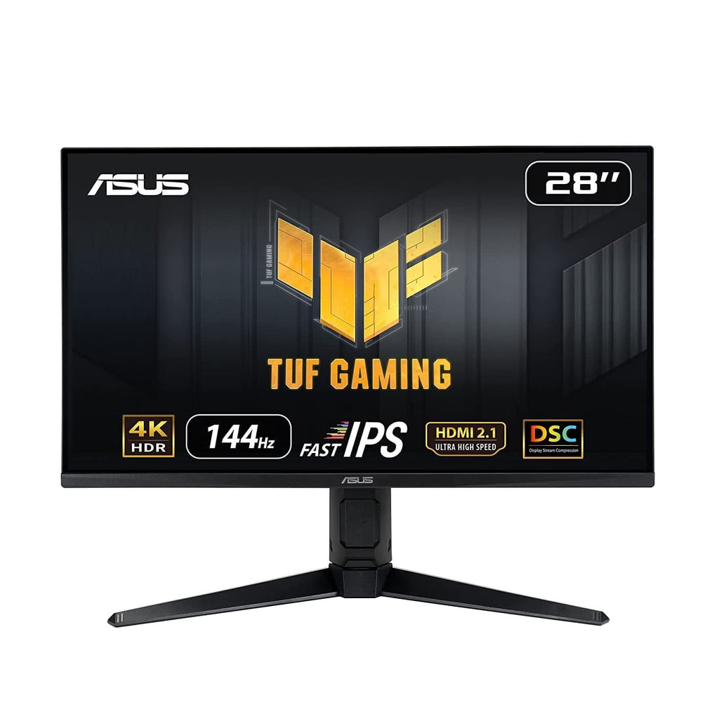 ASUS TUF GAMING 28 INCH VG28UQL1A UHD IPS 144HZ GAMING MONITOR WITH HEIGHT ADJUSTMENT – TechCure India