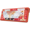 REDRAGON K673 Ucal Pro Anime 75% Mechanical Wireless Gaming Keyboard ( Red ) ( Custom Hi-Fi Linear Switch )