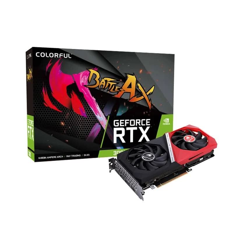 COLORFUL GEFORCE RTX 3060 12GB BATTLE AX DUO GRAPHIC CARD – TechCure India