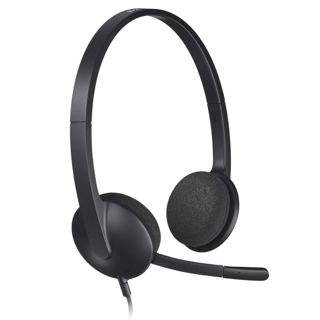 LOGITECH H340 WIRED HEADPHONES WITH MIC – TechCure India